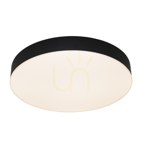 Kontrollera Plafond Max Light LUMO C0272 svart 30 cm 24W LED IP44