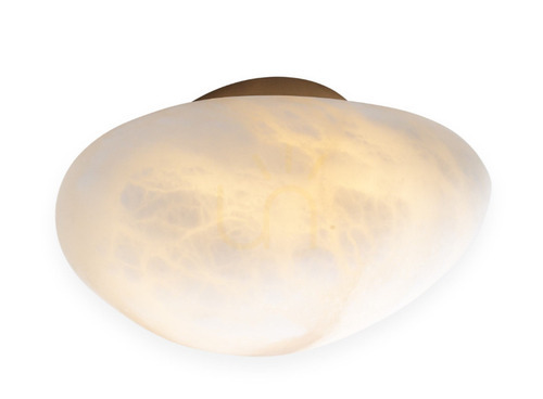 Kontrollera Vägglampa Max Light Nuvia guld alabaster 25 cm LED 7W W0396