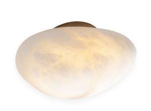 Vägglampa Max Light Nuvia W0397 guld alabaster 18 cm LED 5W small 1