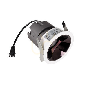 Infälld takarmatur Max Light SPILIO vit aluminium 8,4 cm H190.01 small 4