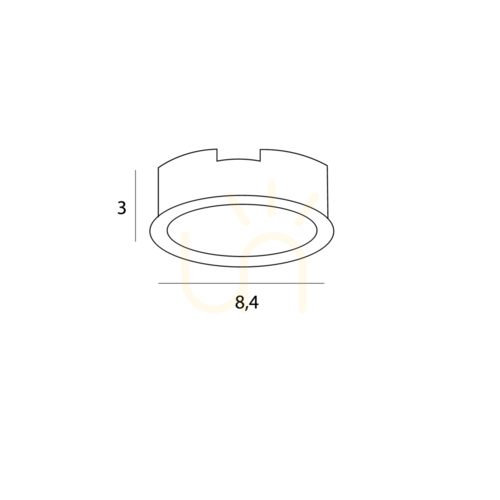 Kontrollera Infälld takarmatur Max Light SPILIO vit aluminium 8,4 cm H190.01