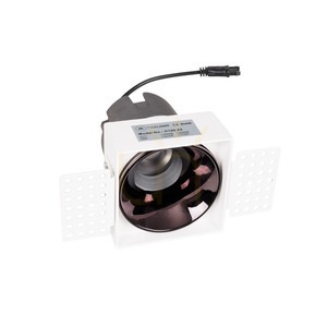 Infälld takarmatur Max Light SPILIO vit aluminium 7,4 cm H190.04 small 1