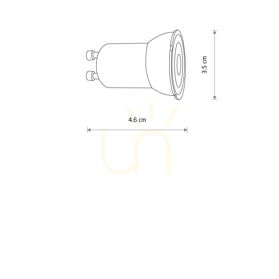 Kontrollera REFLECTOR LED-lampa, GU10, R35, 4W , CERAMIC 11600 Nowodvorski REFLECTOR LED-lampa, GU10, R35, 4W , CERAMIC 11600 Nowodvorski