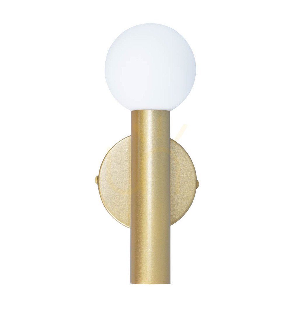 Kontrollera Italux vägglampa Filano G9 guld glas WL-33574-1-GD Italux vägglampa Filano G9 guld glas WL-33574-1-GD