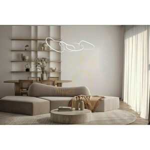 Italux Fonte LED-pendel vit 4 ljuspunkter 60W PND-22412-S4-WH small 1