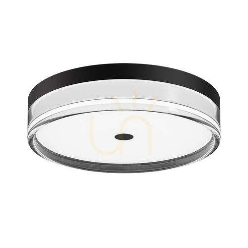 Kontrollera Plafond Italux Molino LED svart 40 cm PLF-64536-M-BK