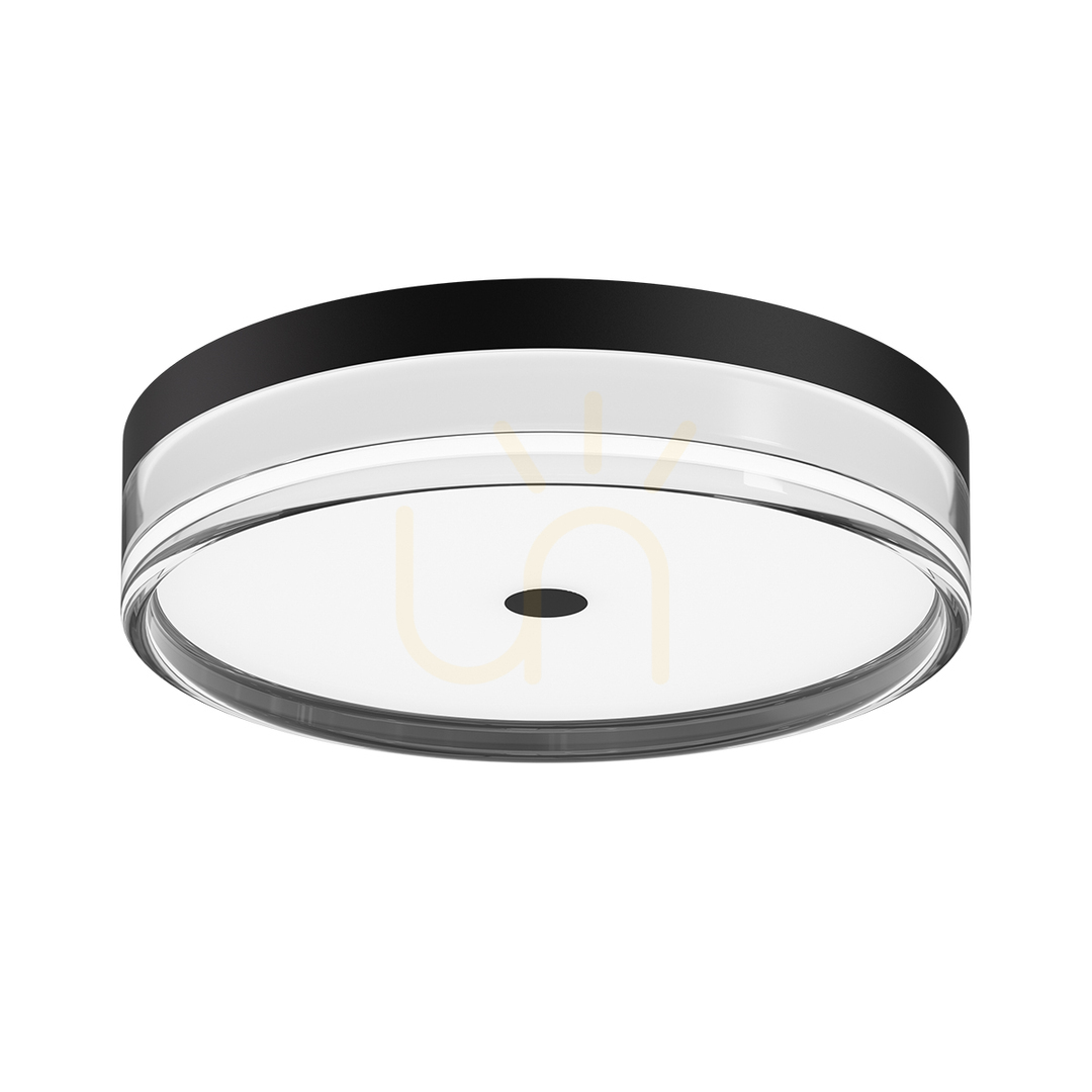 Kontrollera Plafond Italux Molino LED svart 40 cm PLF-64536-M-BK Plafond Italux Molino LED svart 40 cm PLF-64536-M-BK