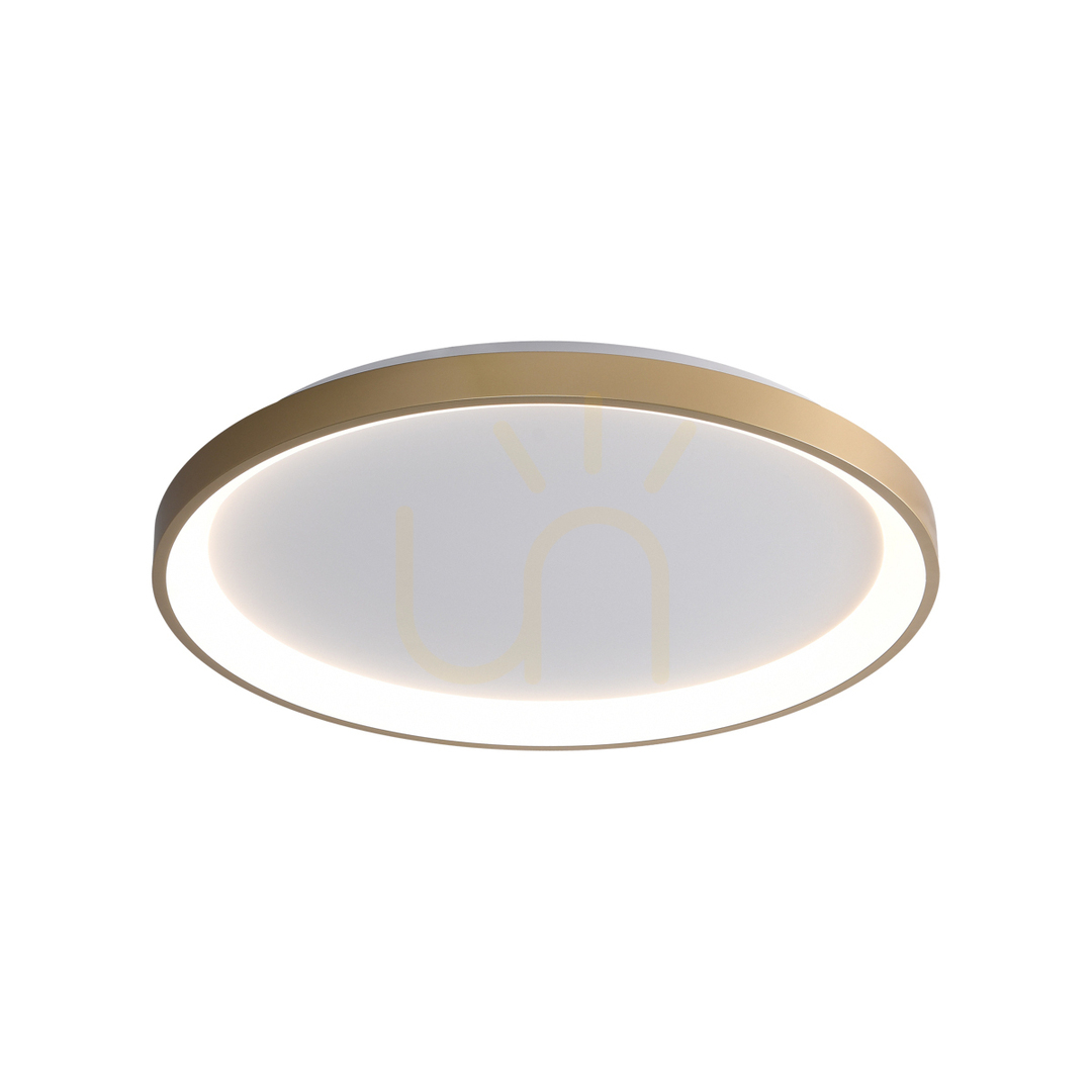 Kontrollera Italux takplafond LED vit guld Ø48 cm CLN-3151-S-GD Italux takplafond LED vit guld Ø48 cm CLN-3151-S-GD