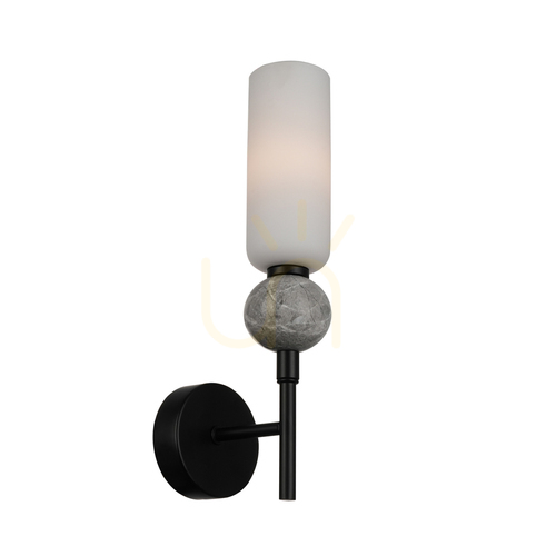 Kontrollera Italux Santos Svart Vägglampa G9 IP20 WL-95331-1-BK