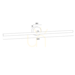 Vägglampa ARGON MIRIAM LED 8601 small 4