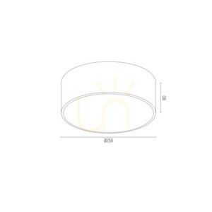 Plafond ARGON Darling krom 2xE27 IP20 SI656982 small 1