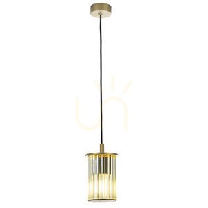 Pendant Light ARGON Norfolk Transparent Guld IP44 8755 small 0