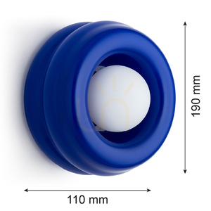 Vägglampa ARGON TEVO vit glas G9 IP20 8813 small 6