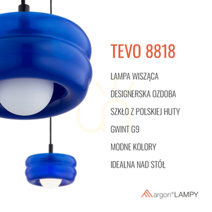Taklampa ARGON TEVO 8818 Vit Cobalt Opal Matte G9 IP20 small 4