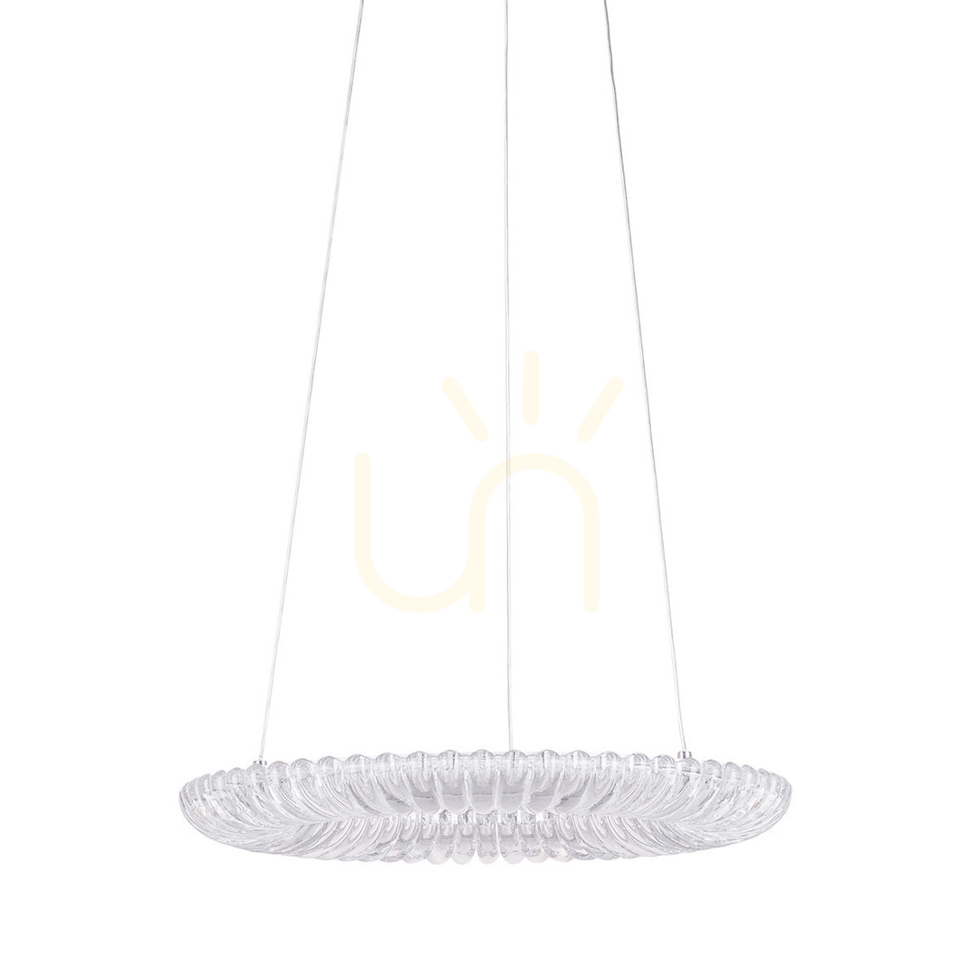 Kontrollera Pendellampa Italux vit Ø40 cm 3000K 1650 lm AD16001-1A WH Pendellampa Italux vit Ø40 cm 3000K 1650 lm AD16001-1A WH