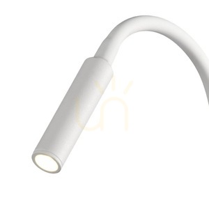 BOAVISTA 6046 LED-vägglampa för läsning vit med flexibel arm small 2