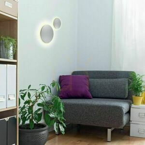 Mantra BORA BORA C0127 vägglampa, matt vit, Ø 13,5 cm, LED 6 W, 420 lm, 2700 K, IP20, utbytbar ljuskälla small 3