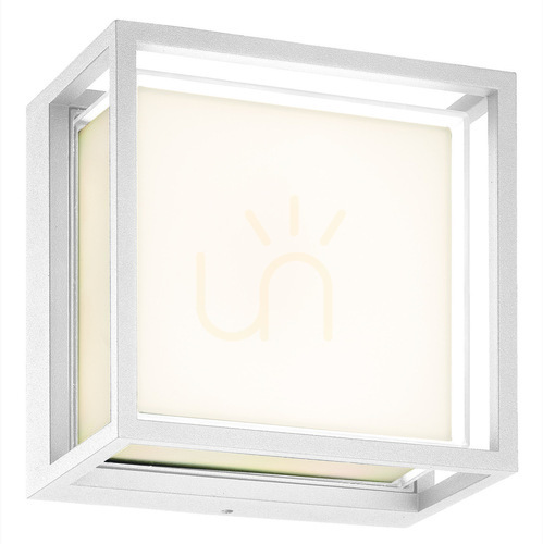 Kontrollera Utomhusvägglampa Mantra CHAMONIX 7061 vit LED 9W IP65