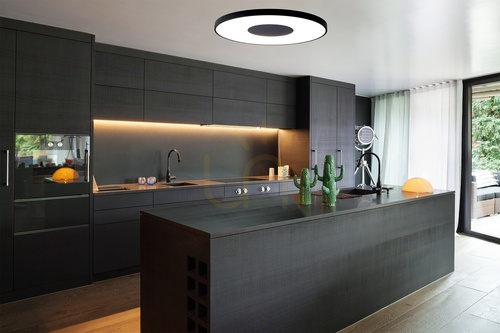 Kontrollera Mantra COIN 7567 svart LED-plafond 38 cm 56 W
