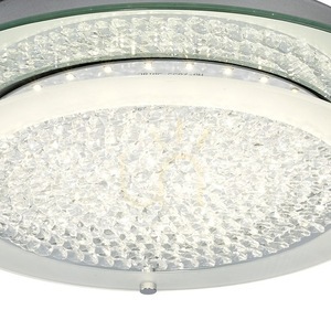Mantra CRYSTAL LED plafond 18W 4000K 1800lm 36 cm spegel glas krom 5091 small 6