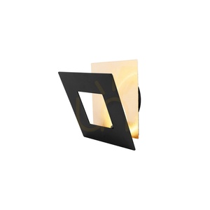 Mantra DALIA 8116 LED-vägglampa, svart och guld, 18 W, 18 cm small 6