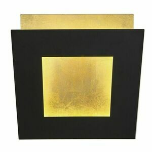 Mantra DALIA 8116 LED-vägglampa, svart och guld, 18 W, 18 cm small 0