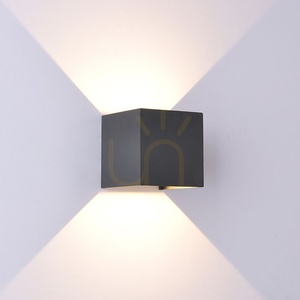 Mantra DAVOS 6520 mörkgrå LED-vägglampa för utomhusbruk 12 W 3000 K IP54 small 1