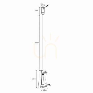 Stickpropp med takfäste för 7548/7549 HANOK 7550 small 1