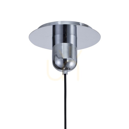 Kontrollera Mantra JARRAS 6197 pendellampa, krom/grafit, E27, 17,5 cm