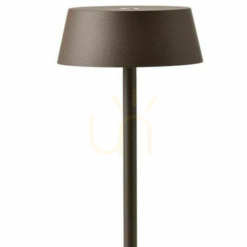 Kontrollera Mantra K4 7987 uppladdningsbar bordslampa Corten LED 3000 K