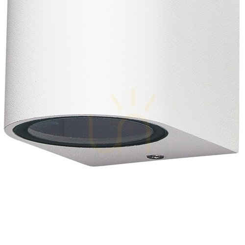 Kontrollera Mantra KANDANCHU 6513 vit GU10 vägglampa för utomhusbruk