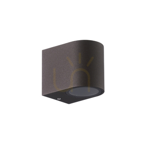 Vägglampa utomhus Mantra KANDANCHU brun aluminium IP54 GU10 7472 small 0