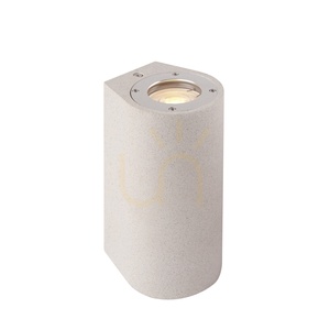 Mantra LEVI 7180 vägglampa för utomhusbruk, vit betong, 2×GU10 small 4