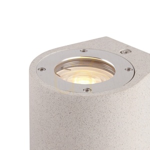 Mantra LEVI 7180 vägglampa för utomhusbruk, vit betong, 2×GU10 small 5