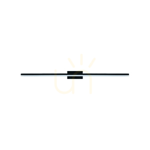 Mantra Morne 7482 LED-vägglampa, svart, 45 cm, IP44 small 0
