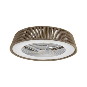 Mantra Polinesia Nautica 8227 takfläkt med LED-belysning, brun Textileno, 64,6 cm small 4