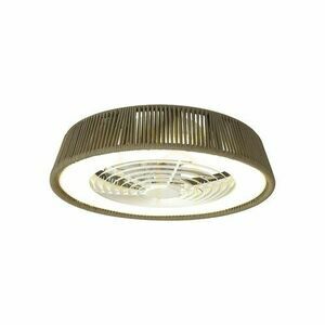 Mantra Polinesia Nautica 8227 takfläkt med LED-belysning, brun Textileno, 64,6 cm small 0
