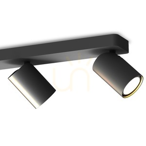 Mantra SAL 6710 takspotlight, 4 × GU10, mattsvart small 1