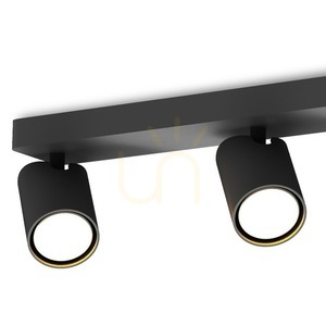 Mantra SAL 6710 takspotlight, 4 × GU10, mattsvart small 2