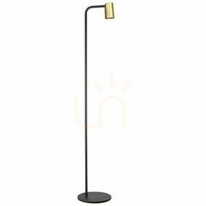 Mantra SAL 8493 golvlampa i guld och svart, 1×GU10, 123,5 cm small 0