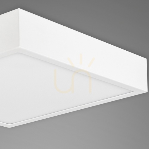 Kontrollera Mantra SAONA SUPERFICIE 6629 mattvit LED-plafond 12 × 12 cm 8 W 4000 K