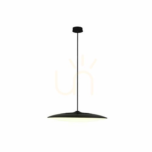 Kontrollera Mantra Slim 8103 svart LED-pendellampa, 50 W, 46 cm