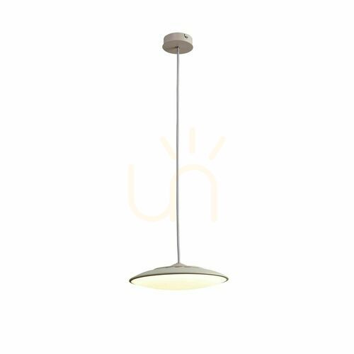 Kontrollera Mantra Slim 8105 vit LED-pendellampa 25 cm 4000 K