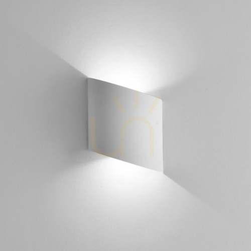 Kontrollera SOCHI 6531 utomhusvägglampa matt vit LED 660lm 3000K IP54 upp/ned MANTRA