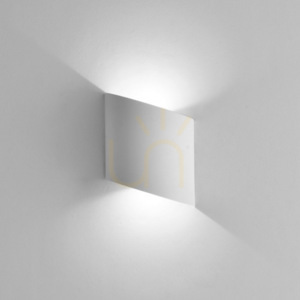 SOCHI 6531 utomhusvägglampa matt vit LED 660lm 3000K IP54 upp/ned MANTRA small 0