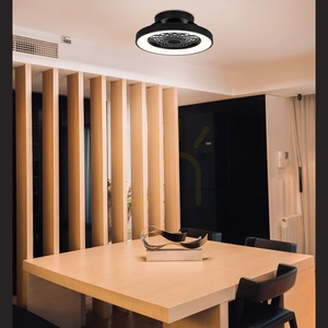 Mantra TIBET MINI 7805 svart LED-plafond med fläkt, 53 cm small 5