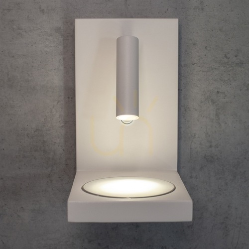 Kontrollera Mantra ZANZIBAR 6750 vit LED-vägglampa med trådlös laddare 3 W 3000 K