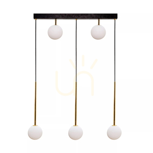ALI Taklampa 5641 Svart 5xG9 small 0
