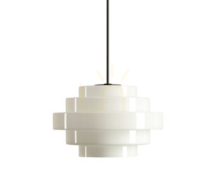 Takplafond Aldex Filo Milky L svart glas 22 cm 9001PL_G1_L small 1