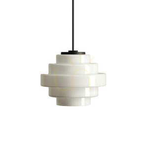 Taklampa Aldex Filo Milky svart glas 14 cm 9002PL_G1_L small 1